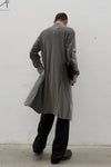 BORIS BIDJAN SABERI Midi Shirt SS22 SHIRT2 F1505F+F035 Charcoal Grey